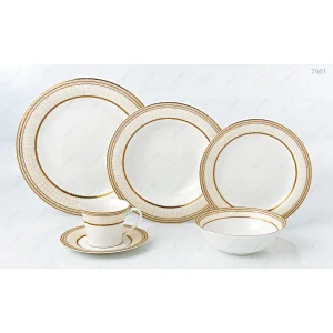 bone porcelain dinner set 7661 for 6/8/12 persons