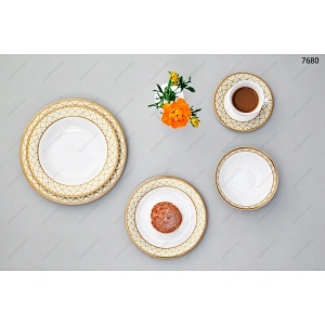 bone porcelain dinner set 7680or 6/8/12 persons