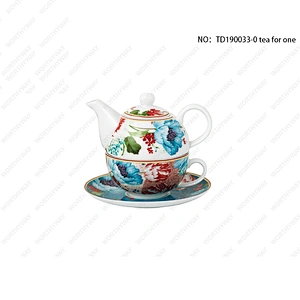 Fine porcelain tea for one-TD190033-0