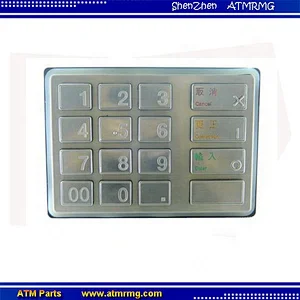 ATM Parts diebold keyboard 49210233000A