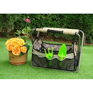 Garden Seat With Bag with tool bags