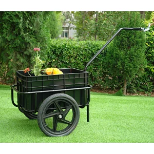 Bike trailer with cover