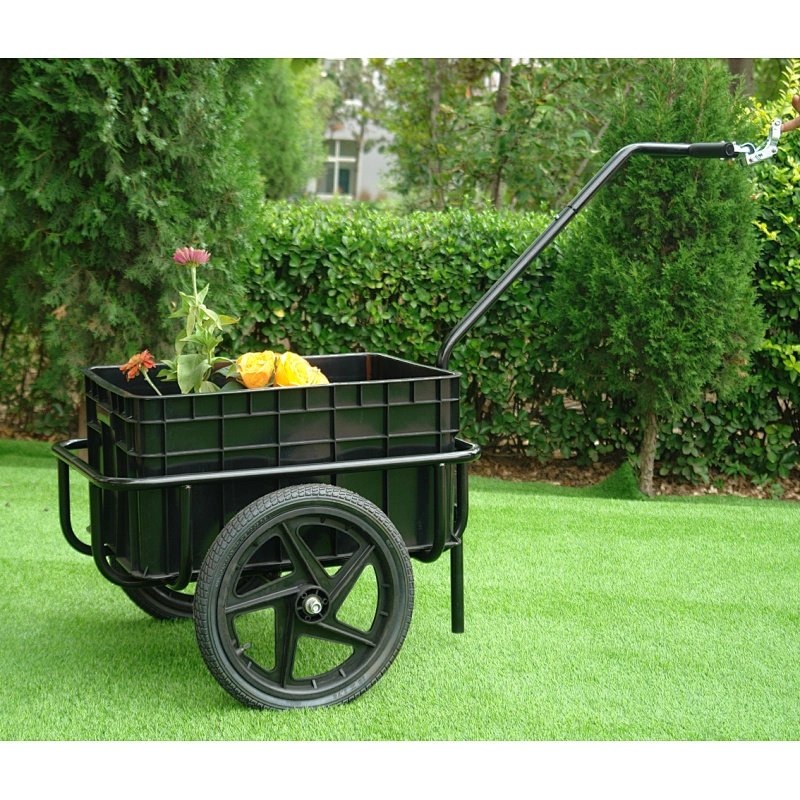 Bike trailer with cover