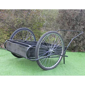 Trailer with Wooden tray