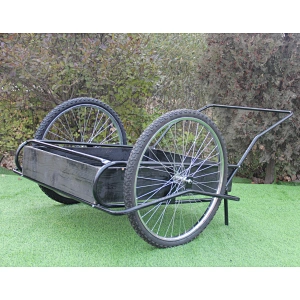 Trailer with Wooden tray