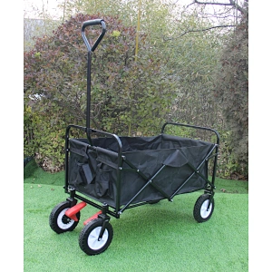 FOLDING WAGON WITH BRAKES