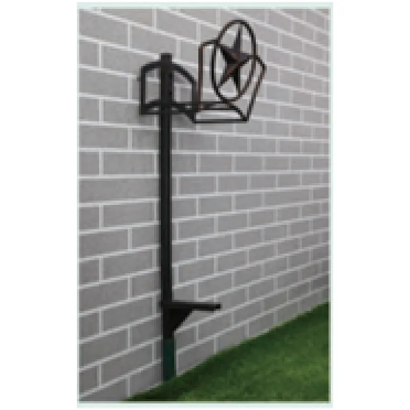 Decorative star hose stand