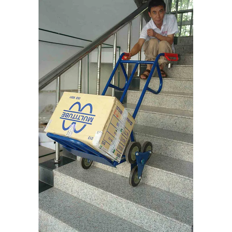 HAND TROLLEY CAN BE CLAIMED THE STAIR