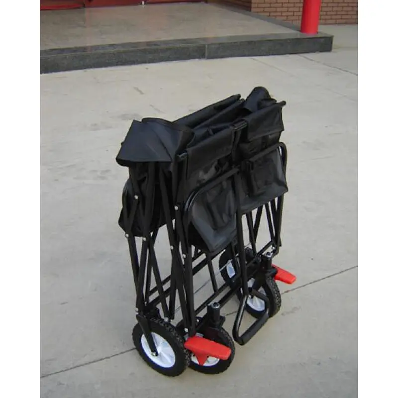 FOLDING WAGON WITH BRAKES