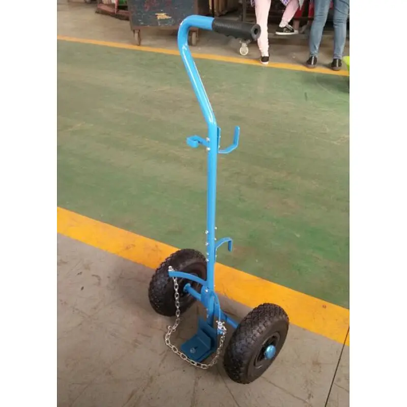 Gas bottle trolley