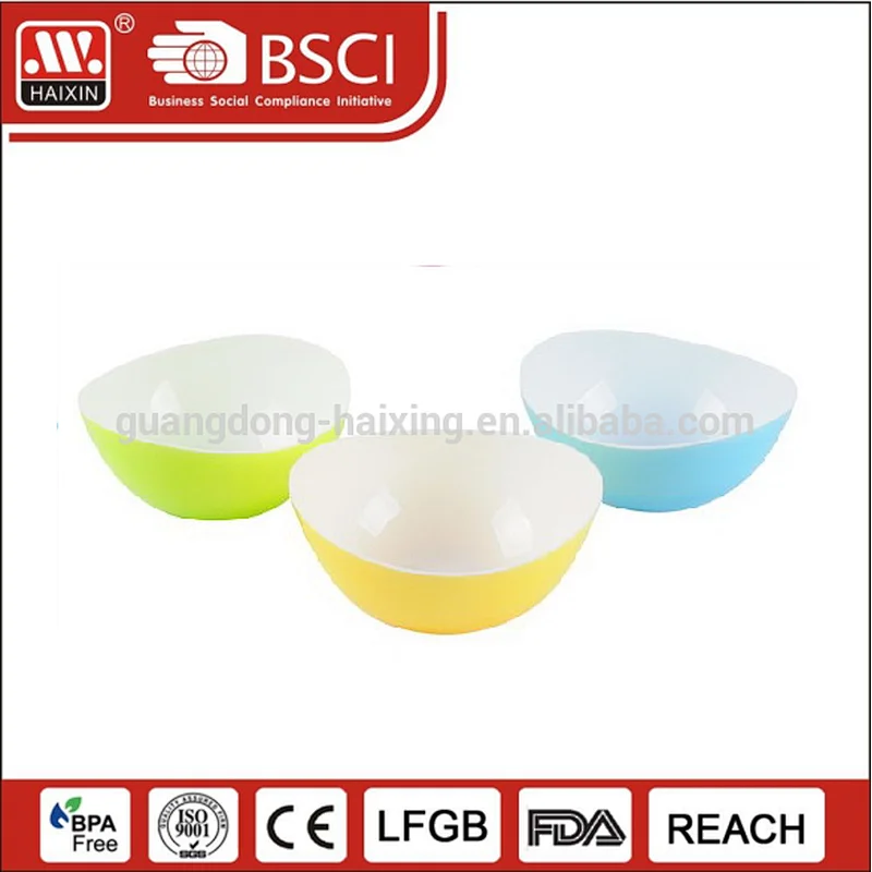 salad bow 0.58L  plastic salad bowl kitchen bowl food  bowl  fruit bowl round