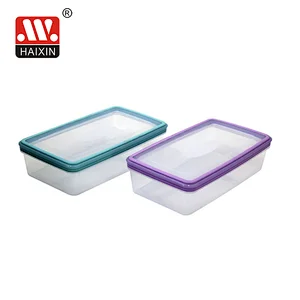 1.5L Rectangle plastic food container