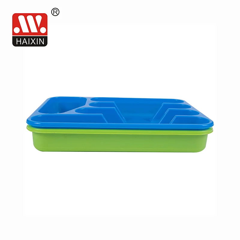 5 pcs version plastic colander knife fork Set plate cutlery holder