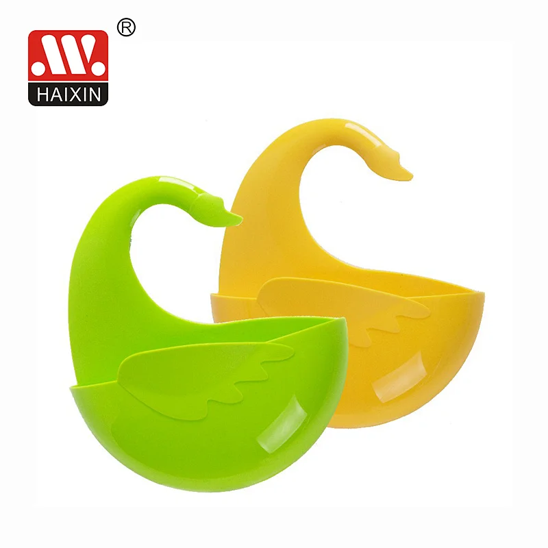 Plastic Storage Basket With Hook Multilayer Superposition Wall Hanging Storage Basket