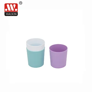 Plastic Water Tumbler Reusable BPA Free 0.28L