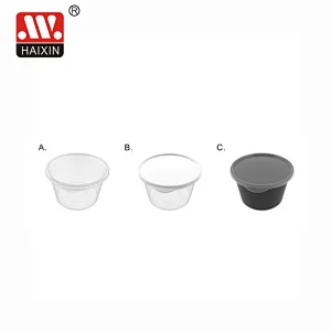 500ml Customizable Food Storage Containers with Single Lids Set