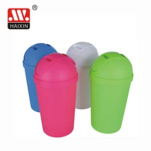 Plastic Trash/Waste Can Dustbin for Household and kids room or office 8L