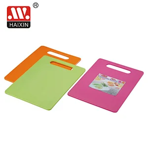 cutting board retangle with handle PP material BPA free kitchenware