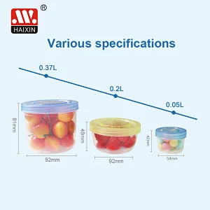 50ml Mini Plastic Food Storage Container Milk Powder Series