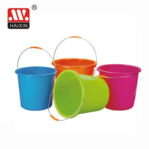 plastic bucket with handle