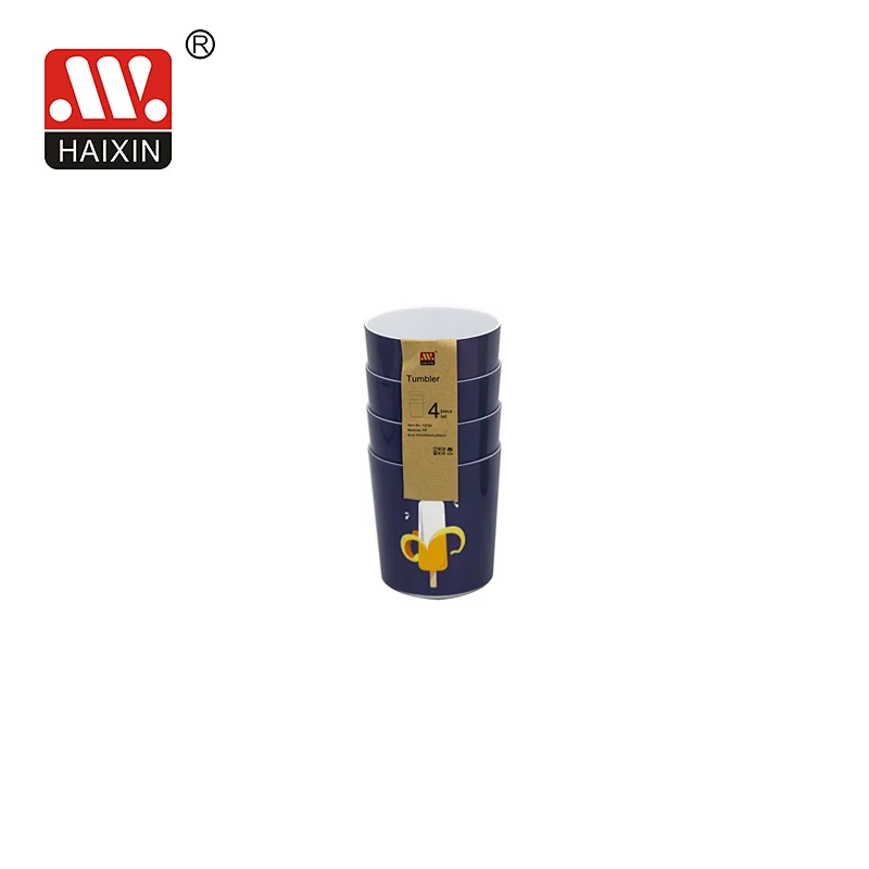 Plastic Water Tumbler Reusable BPA Free 0.28L