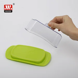 Plastic Clear Butter Container Rectangular Cheese Box