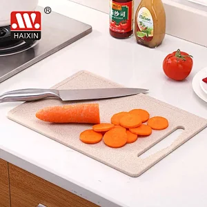 Environmentally Friendly Wheat Straw Antibacterial Cutting Board