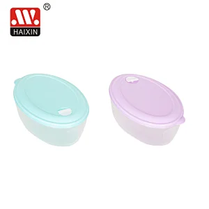 0.93L oval food container with venting hole