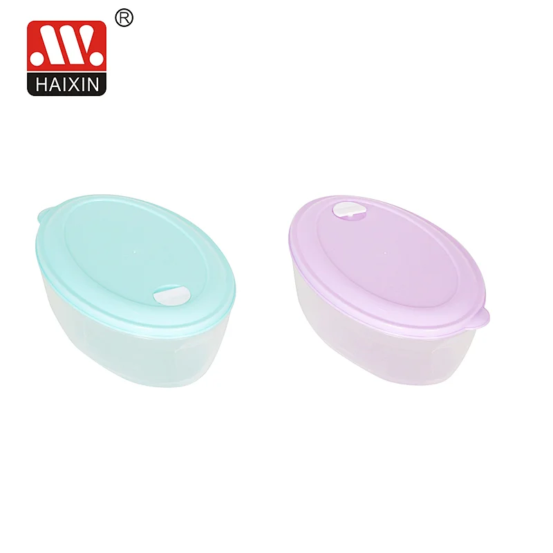 0.93L oval food container with venting hole