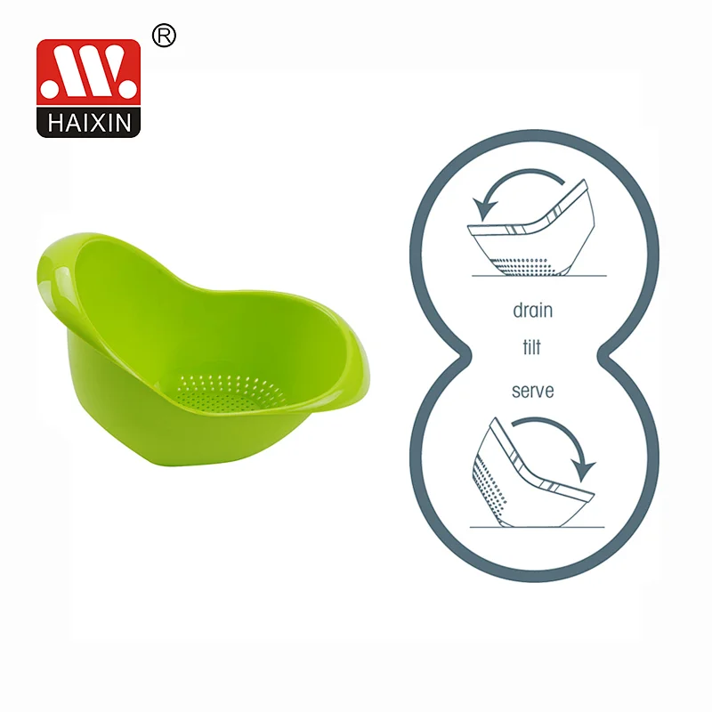 Plastic wash sieve