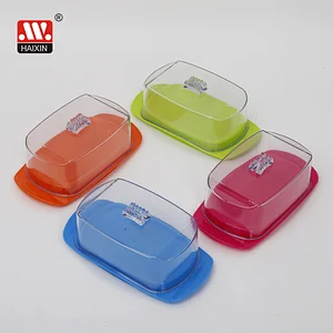 Plastic Clear Butter Container Rectangular Cheese Box