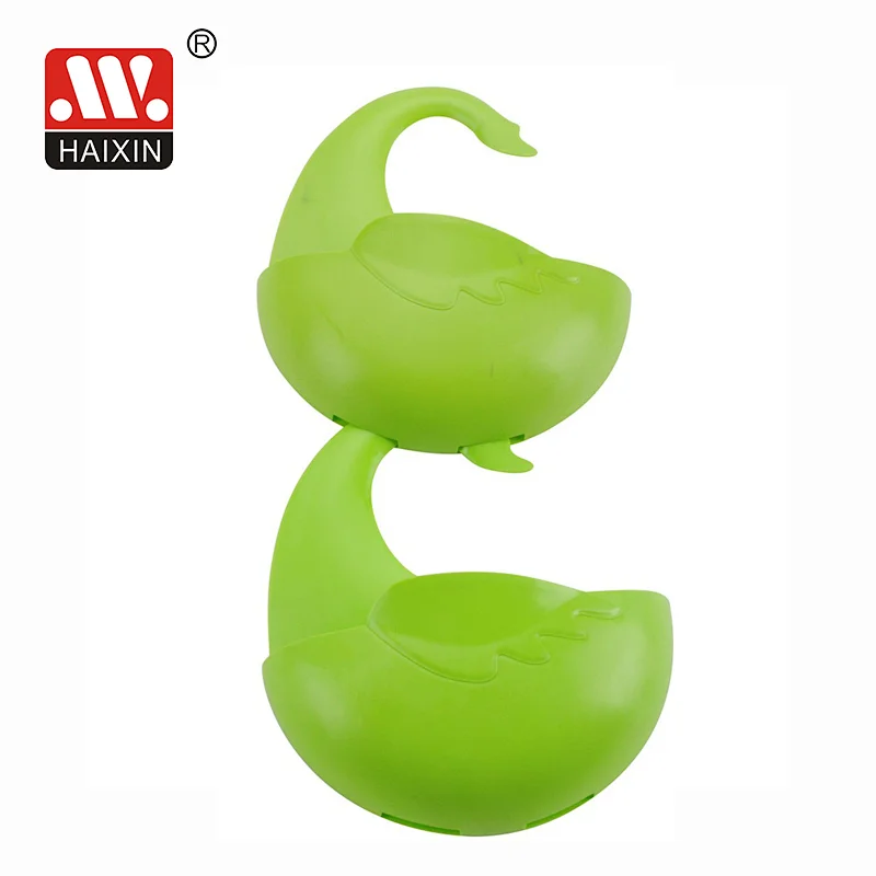 Plastic Storage Basket With Hook Multilayer Superposition Wall Hanging Storage Basket