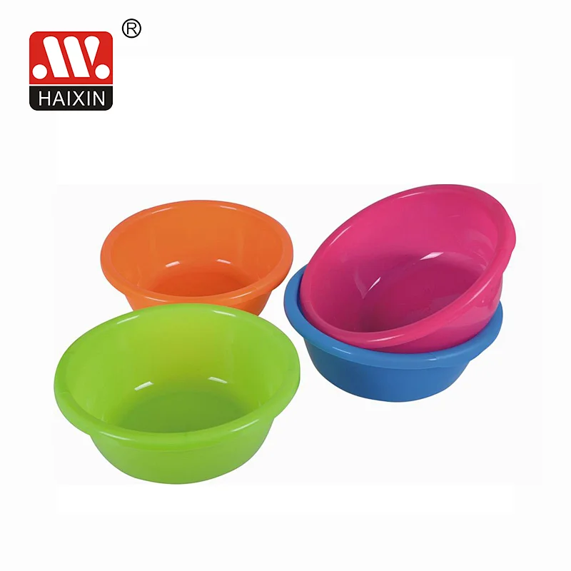 Round Plastic Wash Basin for Household Daily Chores Series