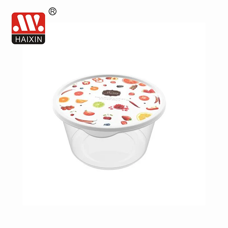 1L Multi-Use Portable IML In Mold Labeling Storage Containers Set