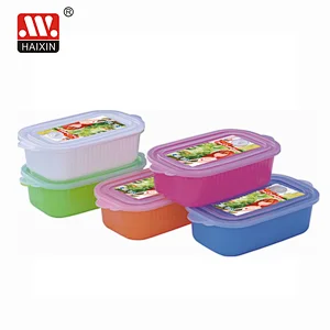 4L rectangle plastic food container