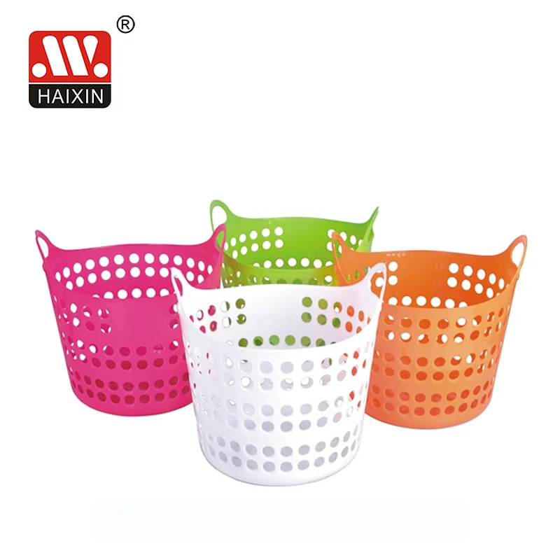Round Laundry Basket Plastic Laundry Basket With Round Holes Laundry Basket 7.5L