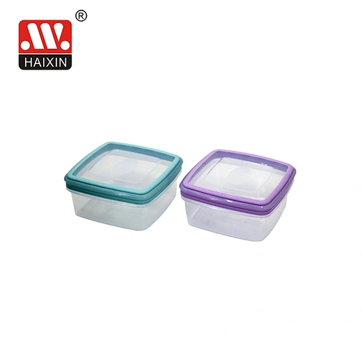 plastic food storage container square