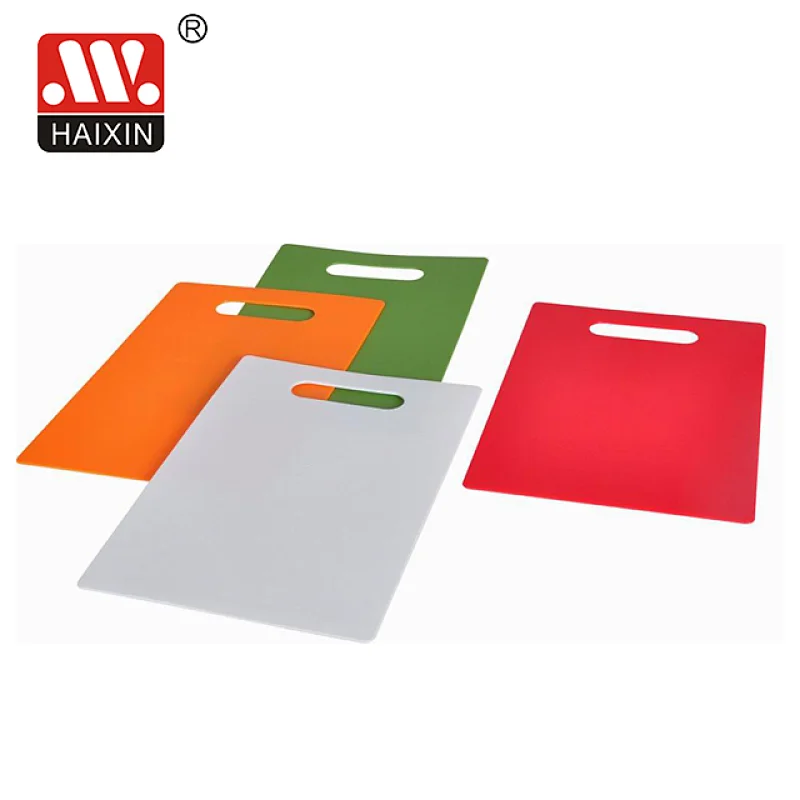 thin cutting board retangle with handle PP material BPA free