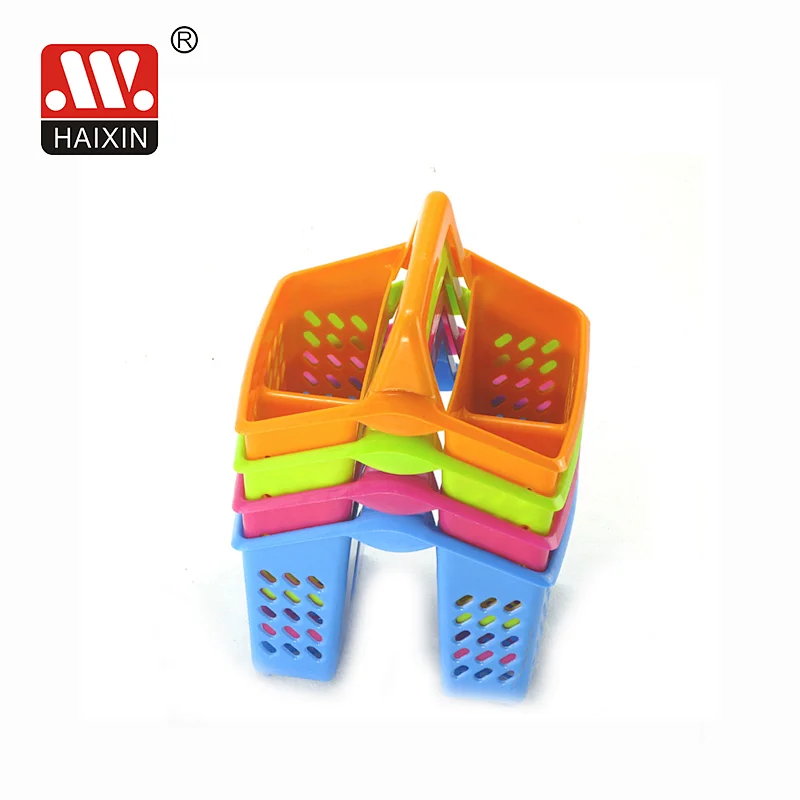 small kitchen accessories plastic   double lattice rackcutlery  holder dish rack