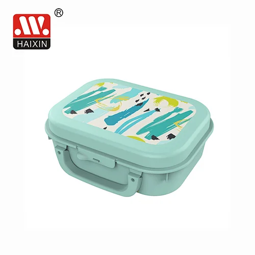 1L Lovely Printed School Lunch Container Bento Box with Handle