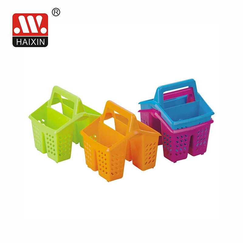 small kitchen accessories plastic   double lattice rackcutlery  holder dish rack