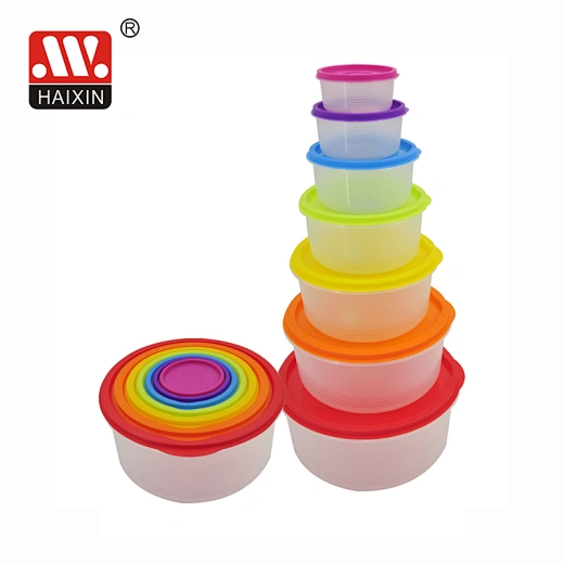 plastic round containers with lids