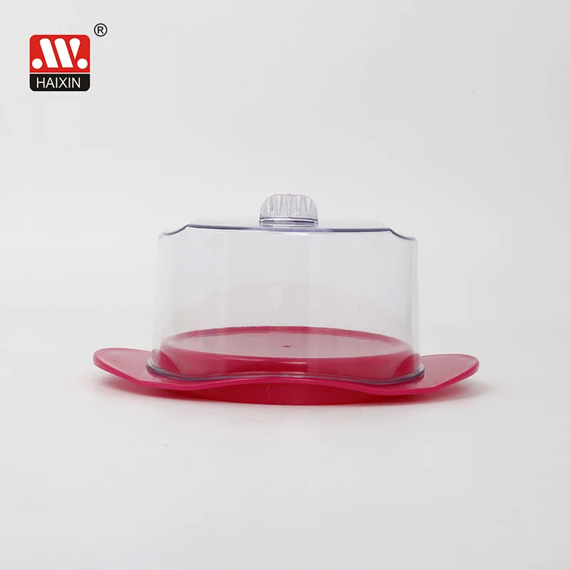 Plastic Clear Butter Container Round Cheese Box