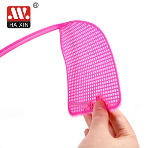 Plastic Colorful Summer Cheap Handheld Flyswatter for Household