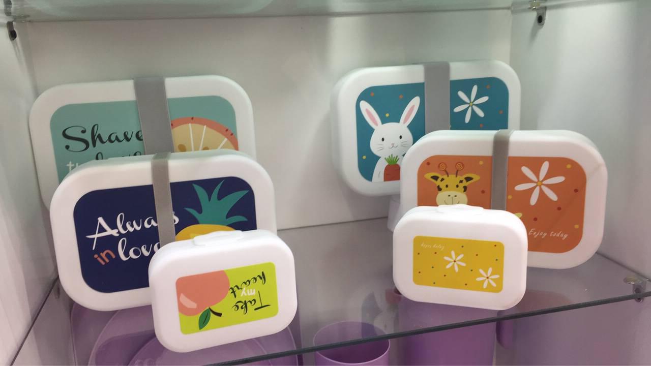 High quality customized 3D printing new style hot sale plastic kids bento lunch box for kids children