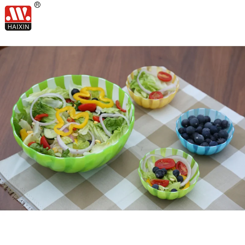 ROUND SALAD BOWL 0.27L plastic bowl plastic kitchen bowl   fruit bowl pp bowl