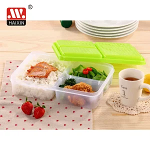 2L 3 Compartment Bento Box For Kids and Adults