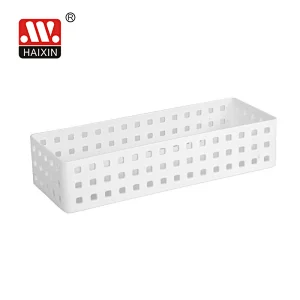 Home Stackable Plastic Storage Baskets and Organizers 11" Long
