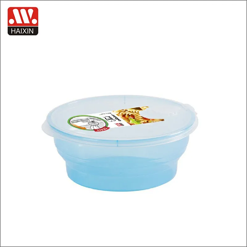 3Pcs Reusable 1-Compartment Bento Snack Boxes with Air Hole
