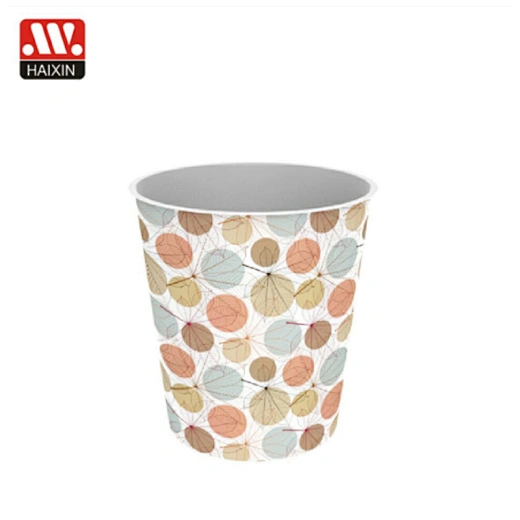 Plastic garbage bin GARBAGE BIN 5.5L IML STACKABLE FLEXIBLE GARBAGE BIN ROUND